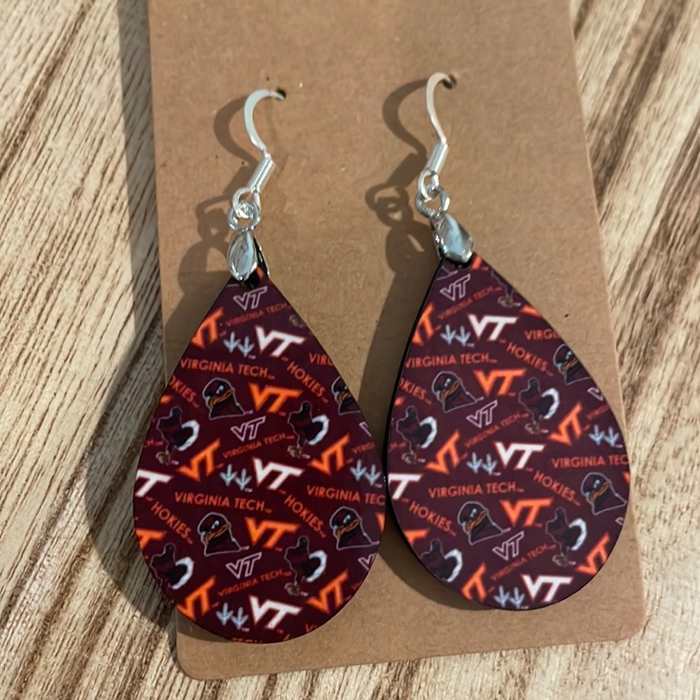 VT Hokies earrings